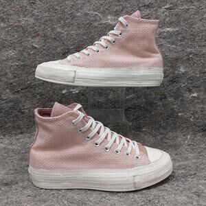 Converse Chuck 70 Logo-Patch Sneakers Women's Size 9 Pink Classic Retro